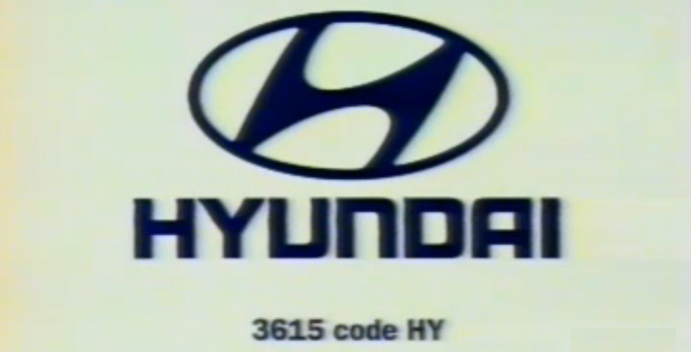 Publicité :  les débuts de Hyundai