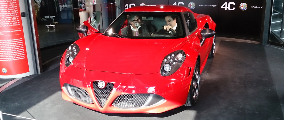 Rencontre : Alfa Romeo 4C