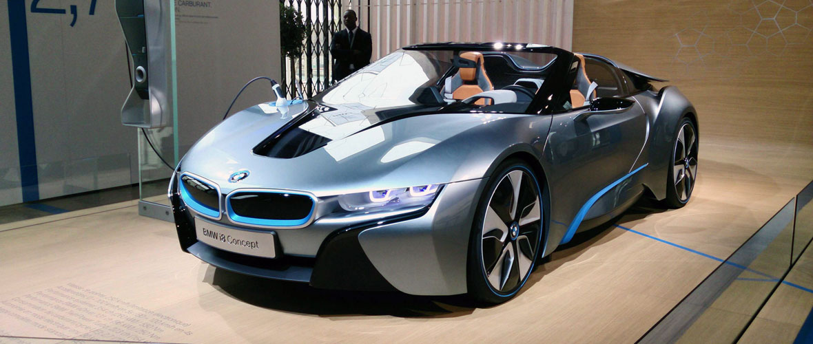 Rencontre : BMW i3 Concept Coupé et i8 Concept Spyder