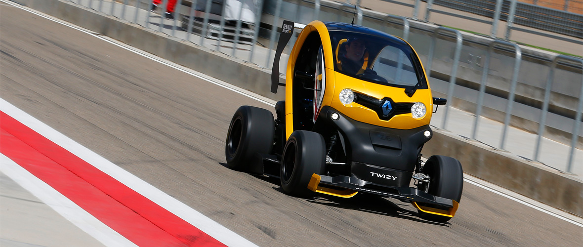 Twizy Renault Sport F1 électrise la piste