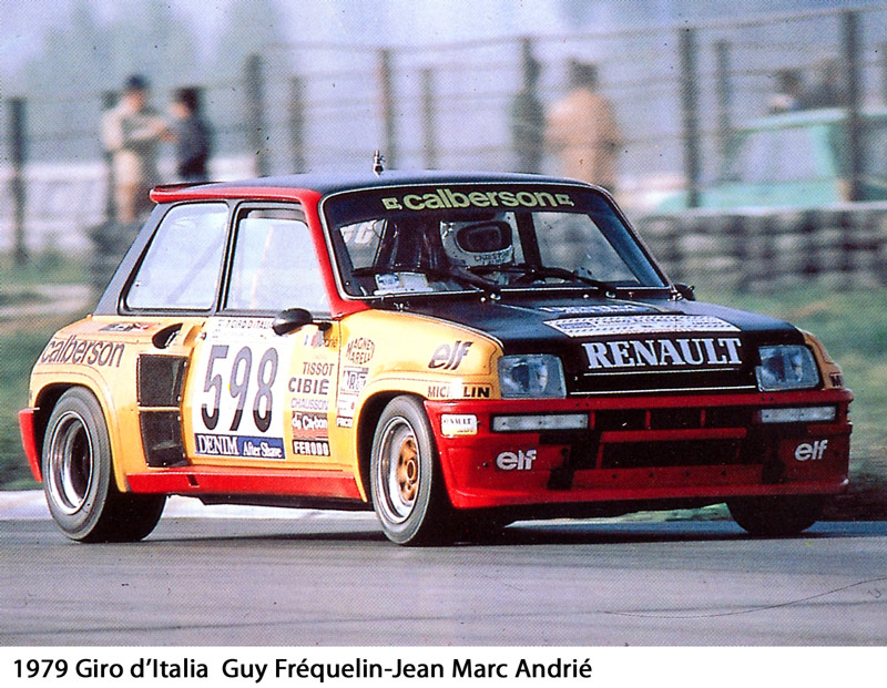 La Renault 5 Turbo du Giro d’Italia 1979 : la naissance d’un mythe
