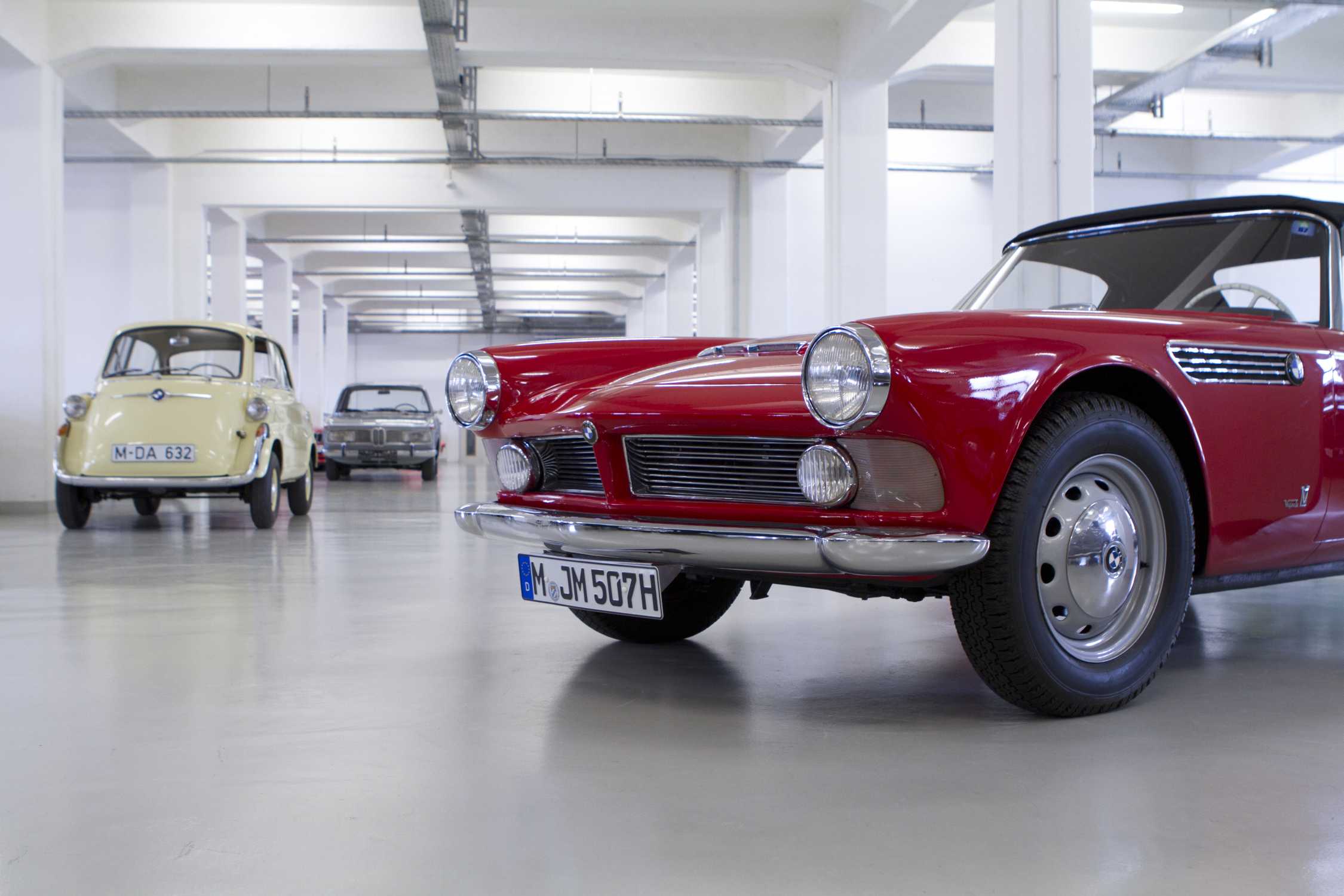 La visite du conservatoire BMW Classic