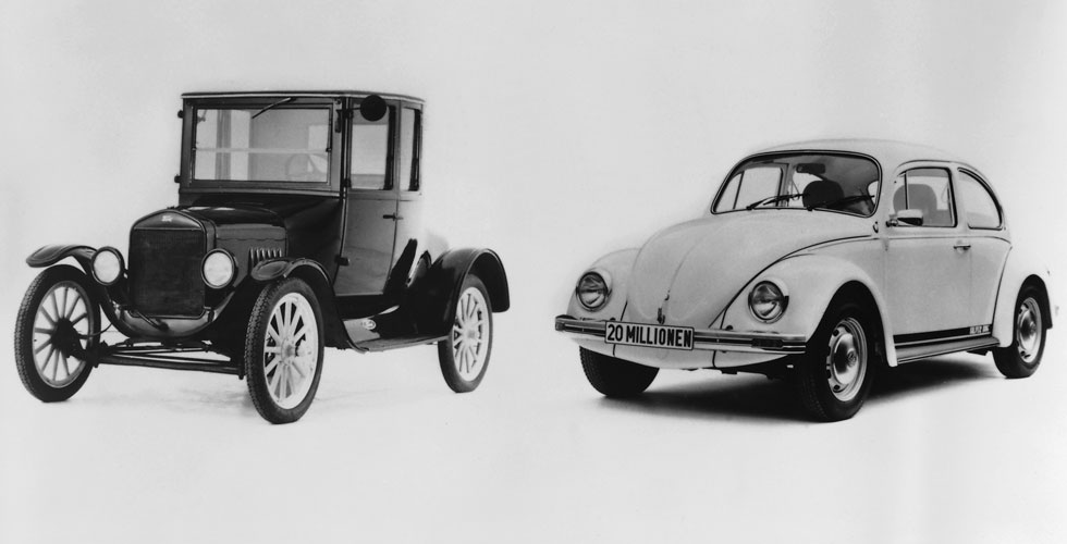 La Volkswagen Beetle mieux que la Ford T