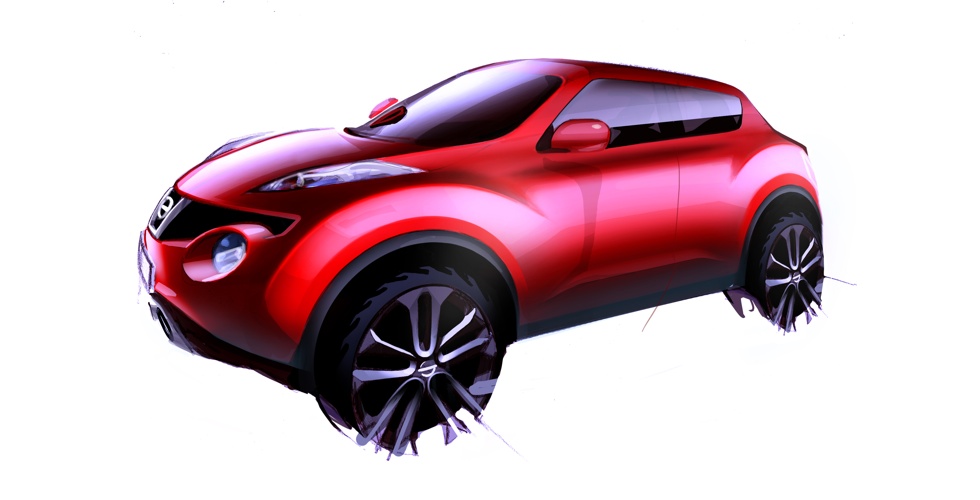 Dessin : Nissan Juke