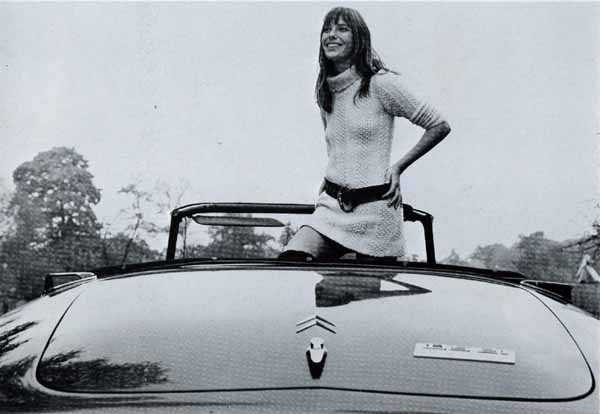 Citroen cabrio DS21 Jane Birkin-1