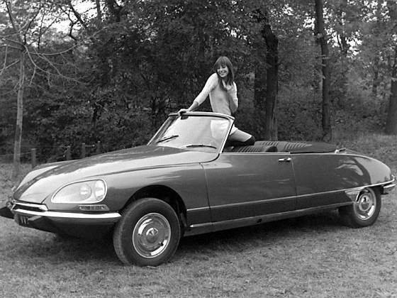 Citroen cabrio DS21 Jane Birkin-6