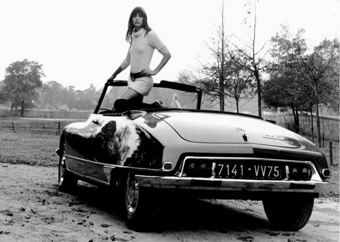 Citroen cabrio DS21 Jane Birkin-7