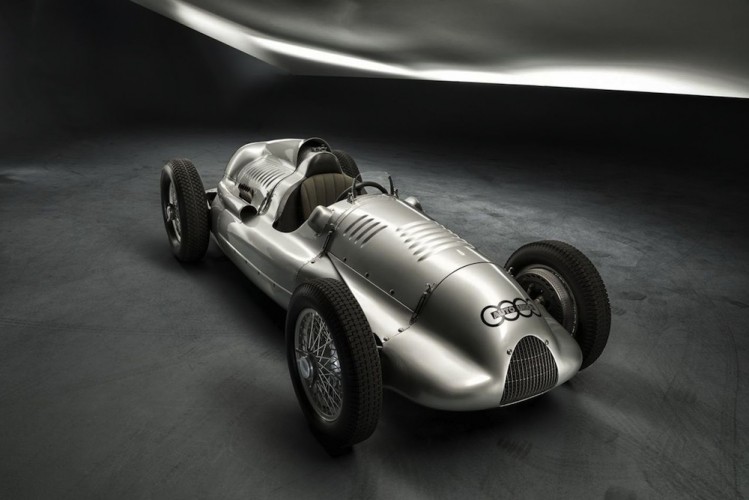Auto Union Type D twin-supercharger Silver Arrow