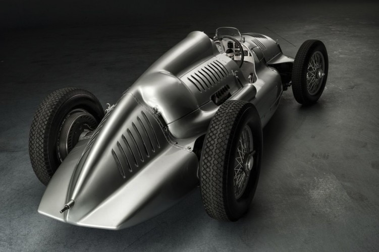 Auto Union Type D twin-supercharger Silver Arrow