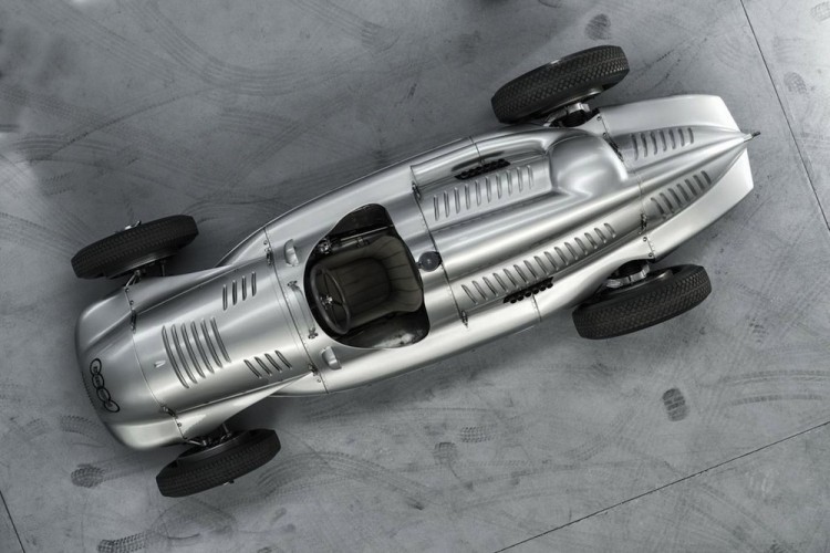 Auto Union Type D twin-supercharger Silver Arrow
