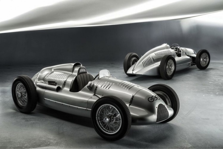 Auto Union Type D twin-supercharger Silver Arrow