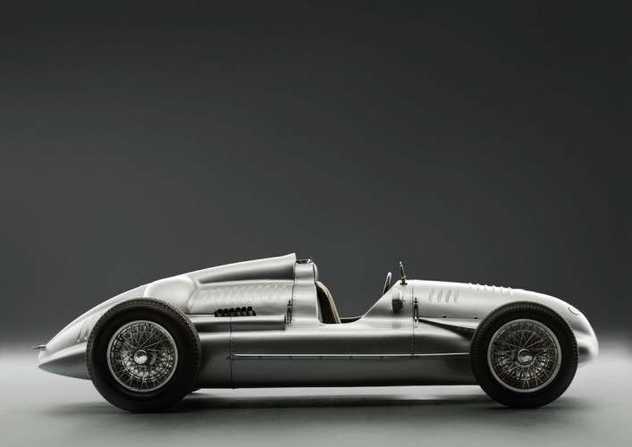 Auto Union Type D twin-supercharger Silver Arrow