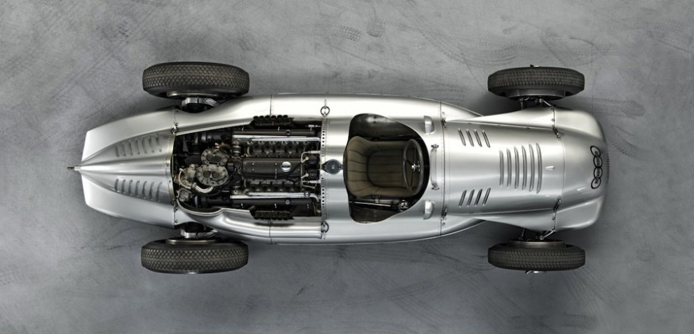 Auto Union Type D twin-supercharger Silver Arrow