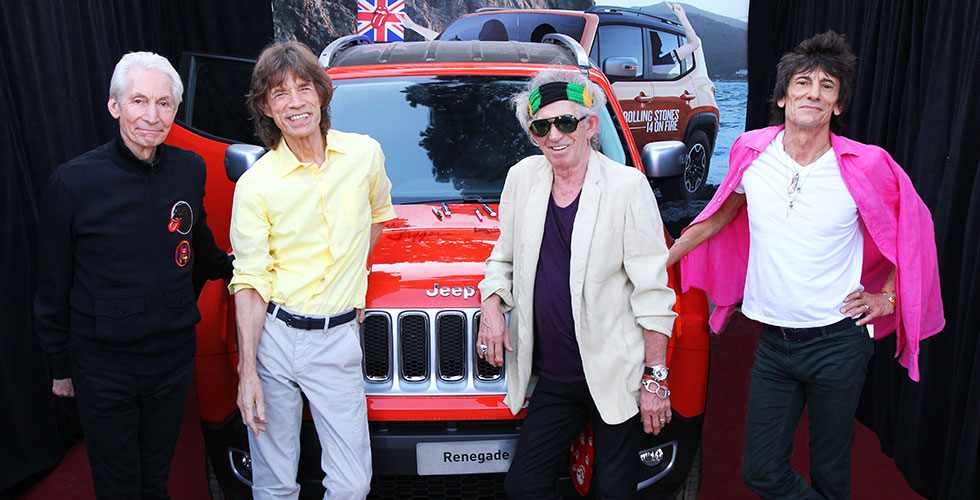 Commissaire-priseur : Jeep Renegade Rolling Stones