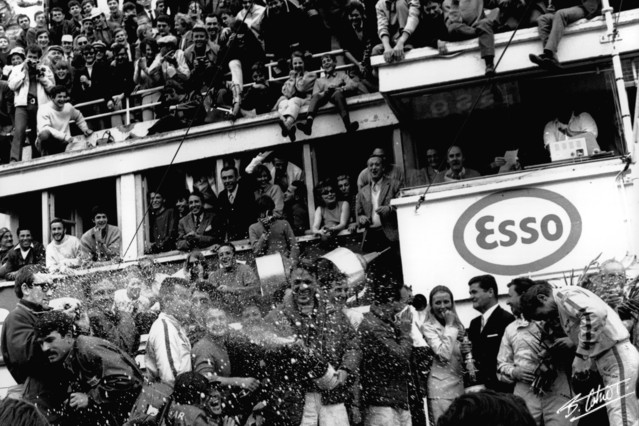 Gurney & Foyt, vainqueurs du Mans 1967. 