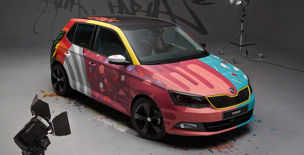 Skoda Fabia Armando Gomes : la première Art Car tchèque