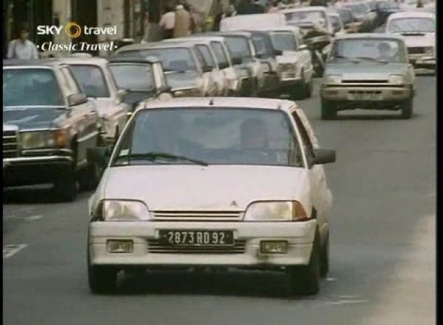 la Citroën AX de Françoise Sagan