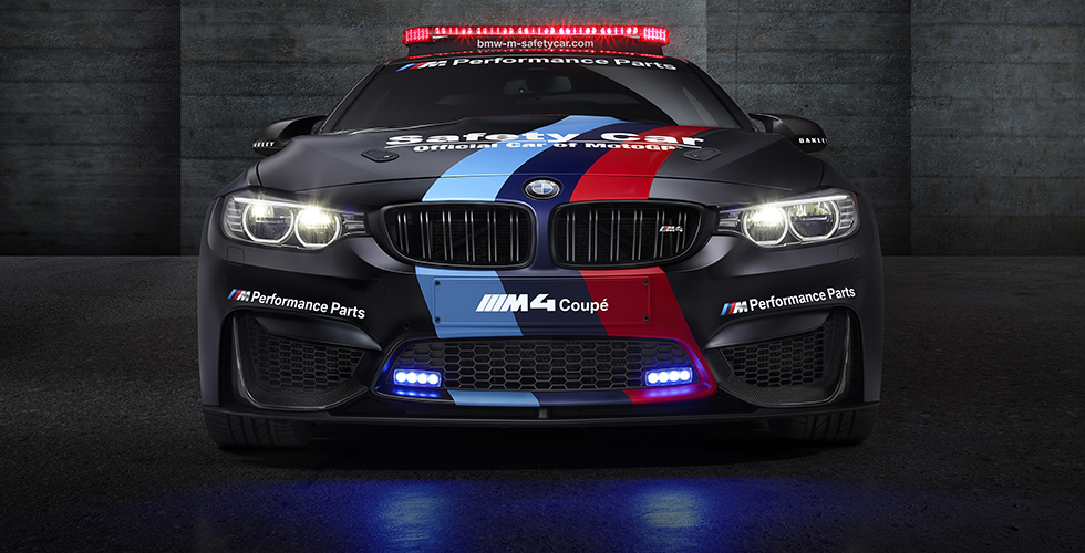 BMW M4 Coupé, safety MotoGP 2015