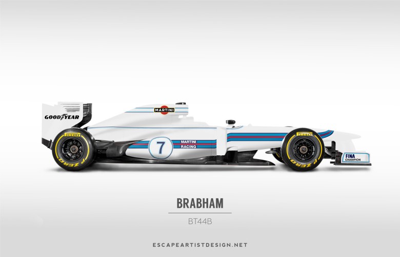 Nouvelles F1 Anciennes livrées_Brabham