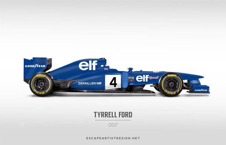 Nouvelles F1 Anciennes livrées_Tyrrell