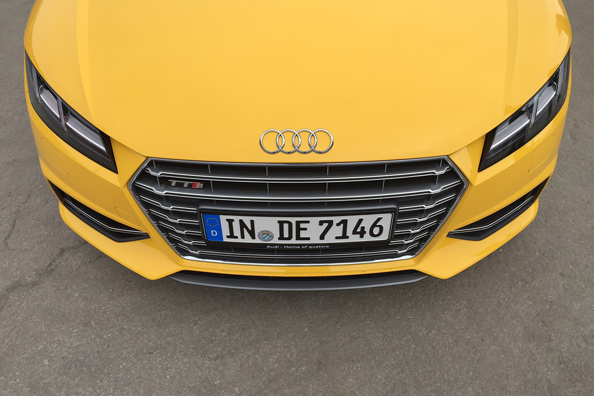 Une heure pour un essai : Audi TTS 2015