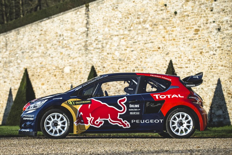 Peugeot 208 WRC FIA RX 2015 Hansen Timmy Hansen Davy Jeanney