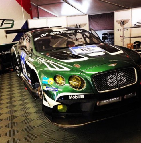 Bentley Continental GT3 Nurburgring 2015 