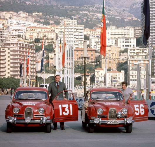 ERIK CARLSSON SAAB WRC _ Erik-carlsson-Pat-Moss-Monte-Carlo-1964