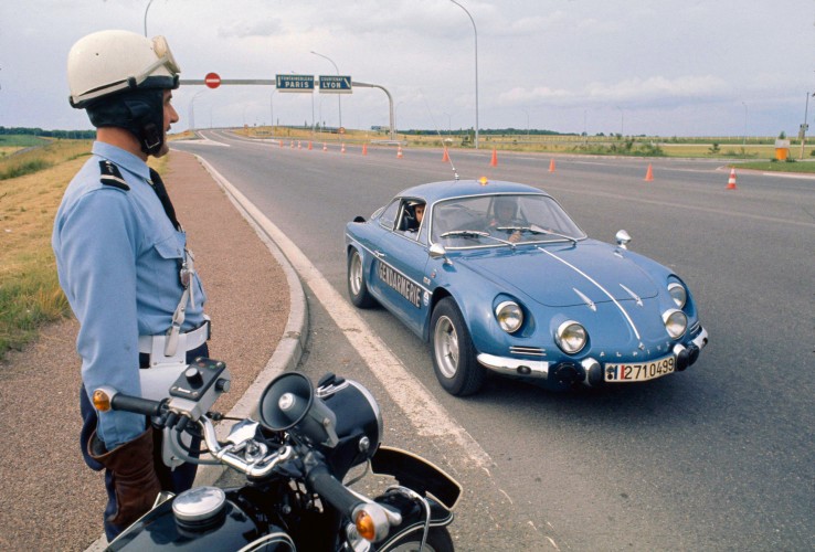 alpine renault A310 gendarmerie 