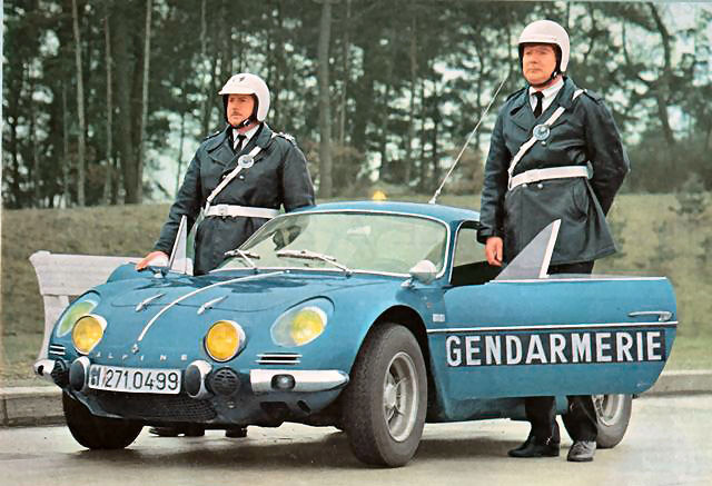 alpine renault A310 gendarmerie 