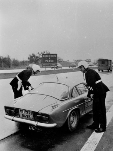 alpine renault A310 gendarmerie 