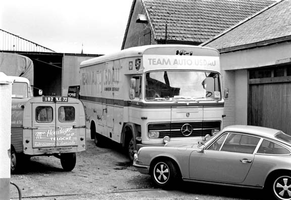 le mans porsche garage teloche 1971 - 10