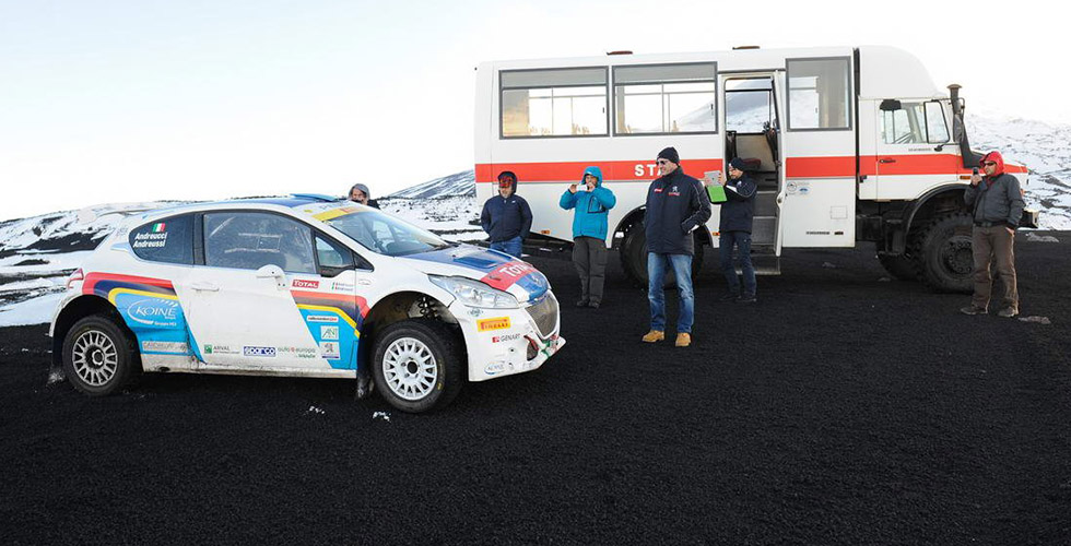 Peugeot affronte l’Etna : côté backstage !