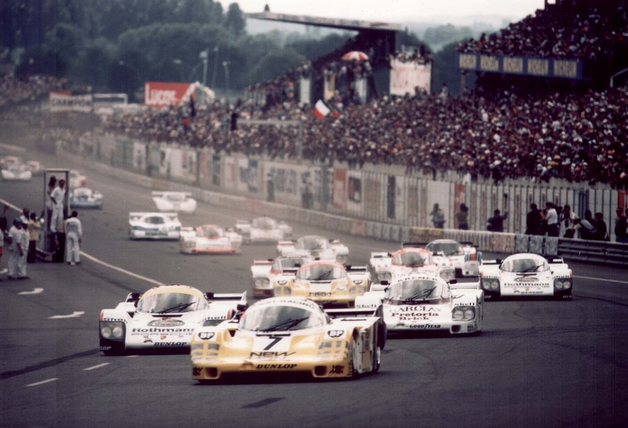 Porsche 956, Klaus Ludwig / Paolo Barilla / John Winter, 24 Heures du Mans 1985