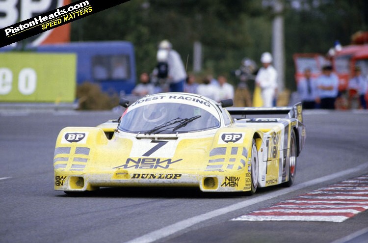 Porsche 956, Klaus Ludwig / Paolo Barilla / John Winter, 24 Heures du Mans 1985