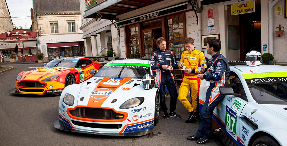 Le Mans : Aston Martin à l’Hôtel de France, La Chartre-sur-le-Loir