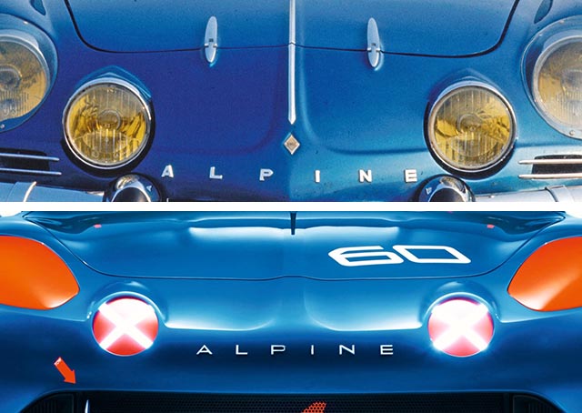 alpine celebration vs A110