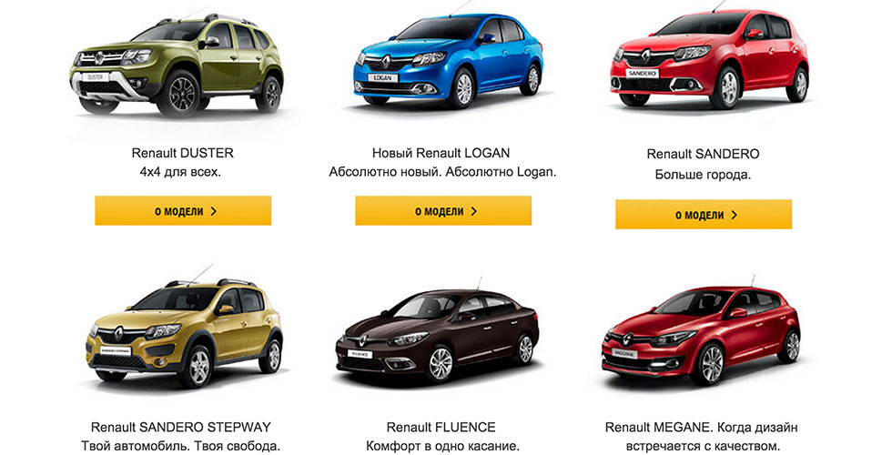 Quelles Renault restent-ils à l’étranger ?