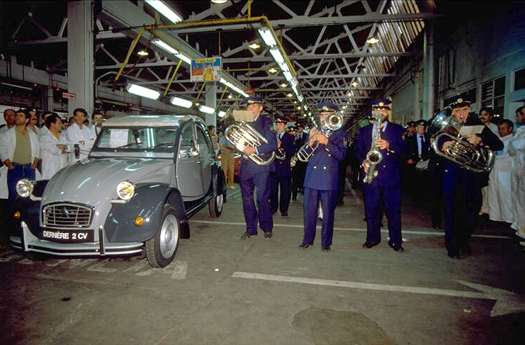 citroen 2CV derniere 2CV portugal usine 2