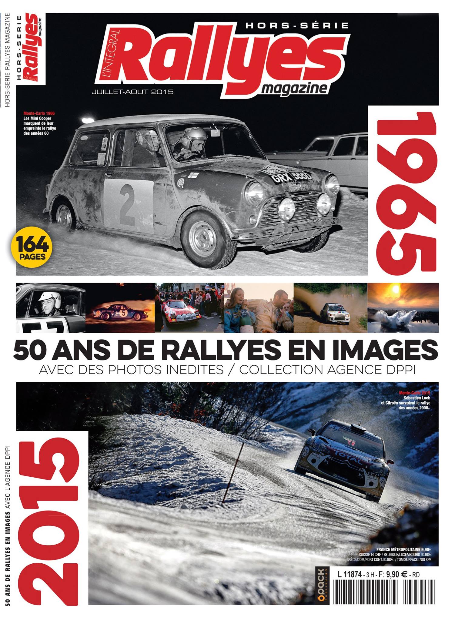 header rallyes magazine  hors serie 50 ans rallye wrc dppi media press agency