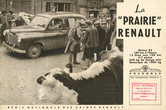 Renault Prairie, fascicule d'époque