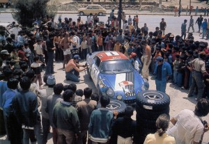 Alpine Renault A110 - Darniche - Rallye du Maroc 1973