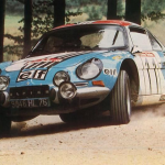 Alpine Renault A110 - Jean-Pierre Nicolas : Michel Vial - Austrian Alpine Rally 1973