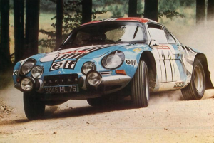 Alpine Renault A110 - Jean-Pierre Nicolas : Michel Vial - Austrian Alpine Rally 1973