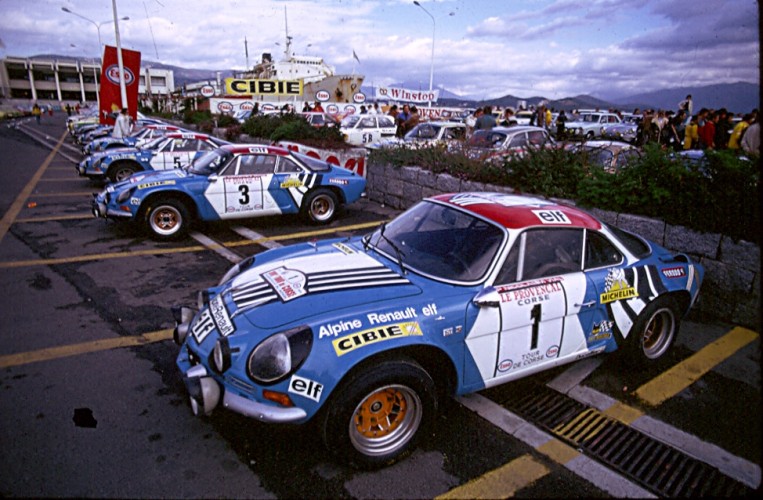 Alpine Renault A110 - Jean-Pierre Nicolas - Tour de Corse 1973 - 01