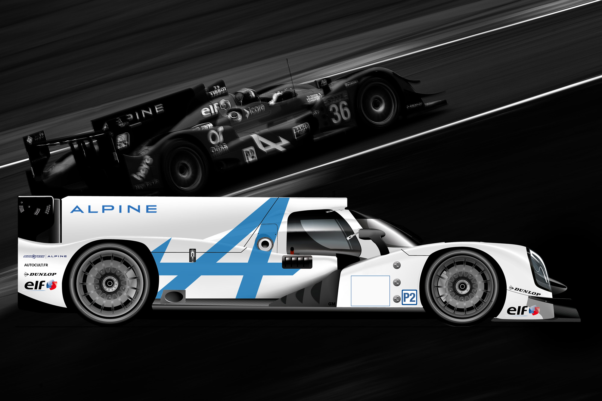 Alpine Renault Oreca LMP2 2016 FIA WEC ELMS