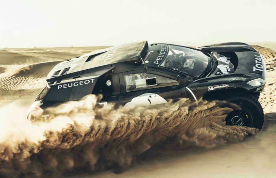 Peugeot 2008 DKR Evo Red Bull Dakar 2016 essais Maroc Espagne