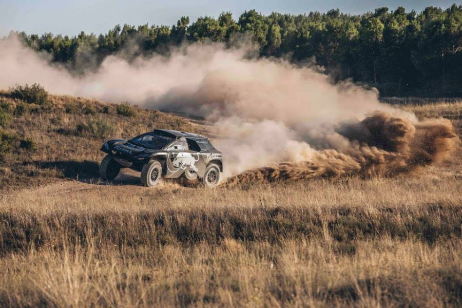 Peugeot 2008 DKR Evo Red Bull Dakar 2016 essais Maroc Espagne