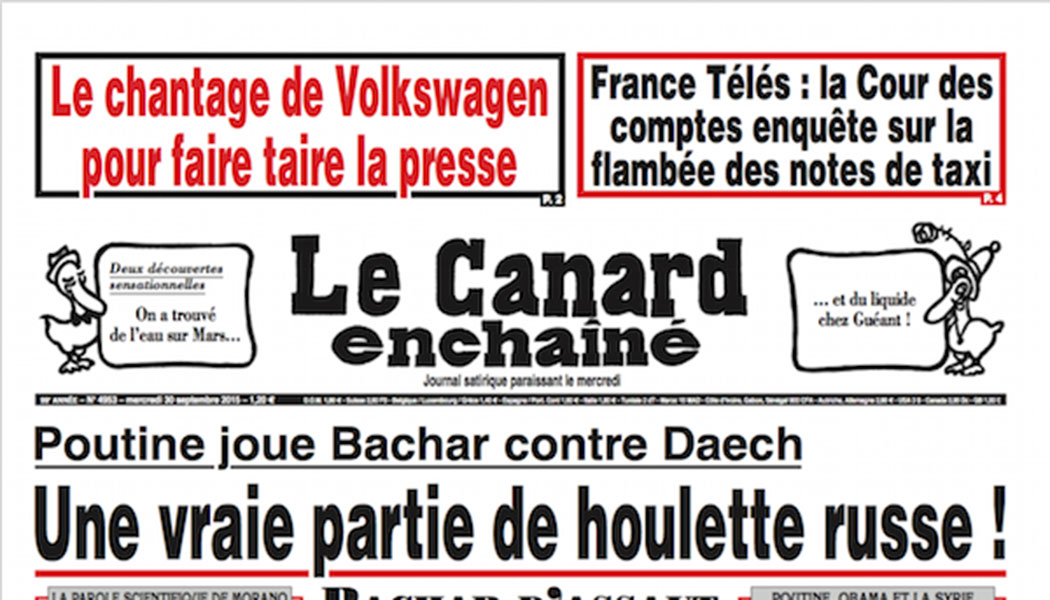 Quand le Canard parle automobile !