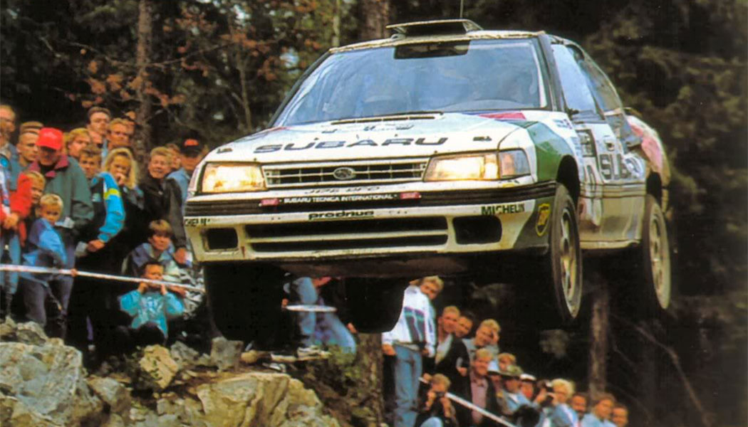 Colin McRae, héros du Rallye des 1000 Lacs 1992